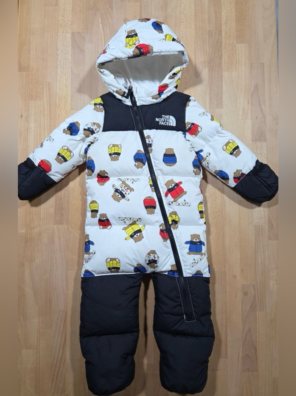 THE NORTH FACE Nuptse Retro 1996 Down Snowsuit, sz 18-24 mo